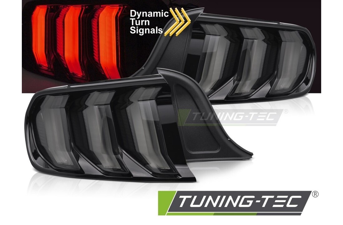 Achterlichten geschikt voor Ford Mustang Smoke LED 2014-2022