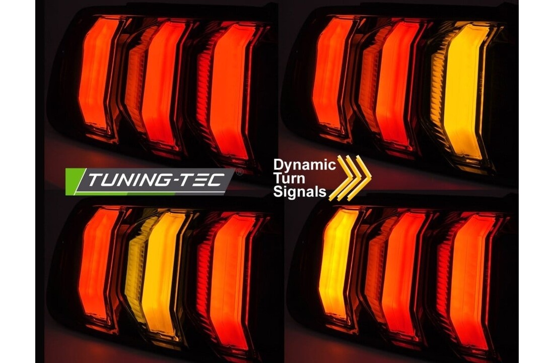 Achterlichten geschikt voor Ford Mustang Smoke LED 2014-2022