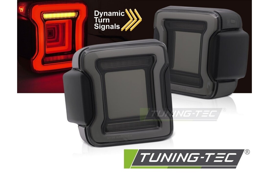 Achterlichten LED Smoke Jeep Wrangler JL 2018-2023