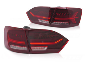 LED BAR Achterlichten Rood/Wit geschikt voor VW Jetta VI (11-14)