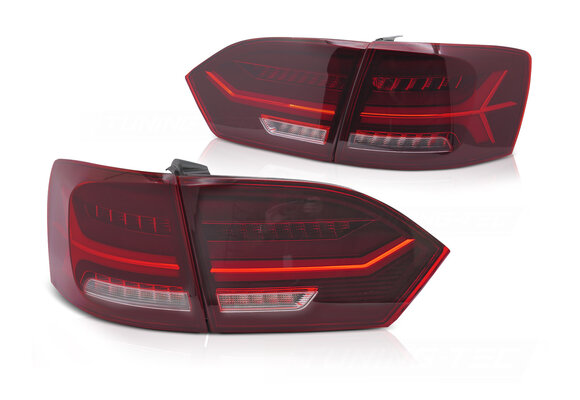 LED BAR Achterlichten Rood/Wit geschikt voor VW Jetta VI (11-14)