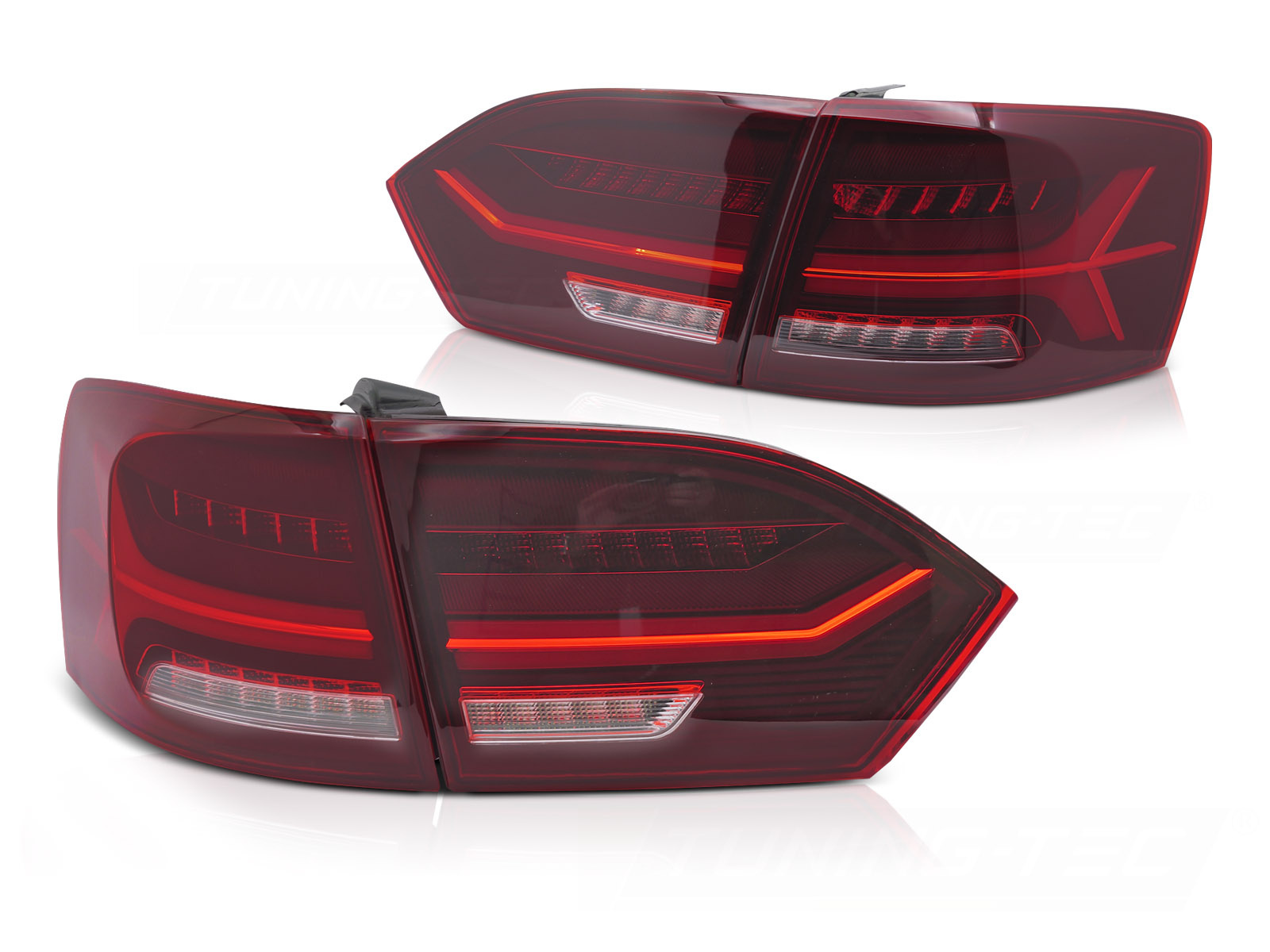LED BAR Achterlichten Rood/Wit geschikt voor VW Jetta VI (11-14)