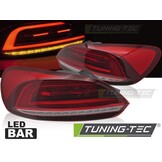 Achterlichten LED BAR Rood geschikt voor VW Scirocco III (08-14)