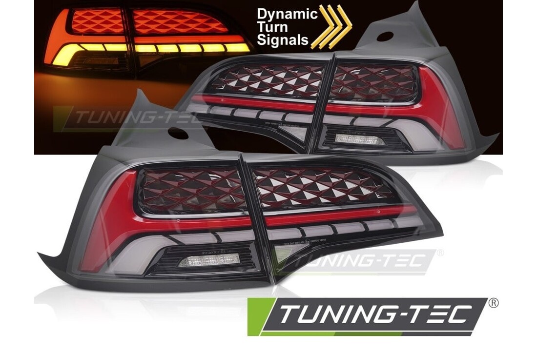 LED Achterlichten voor Tesla Model 3 (17-23) & Model Y (20-23)