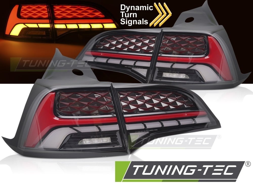 LED Achterlichten voor Tesla Model 3 (17-23) & Model Y (20-23)