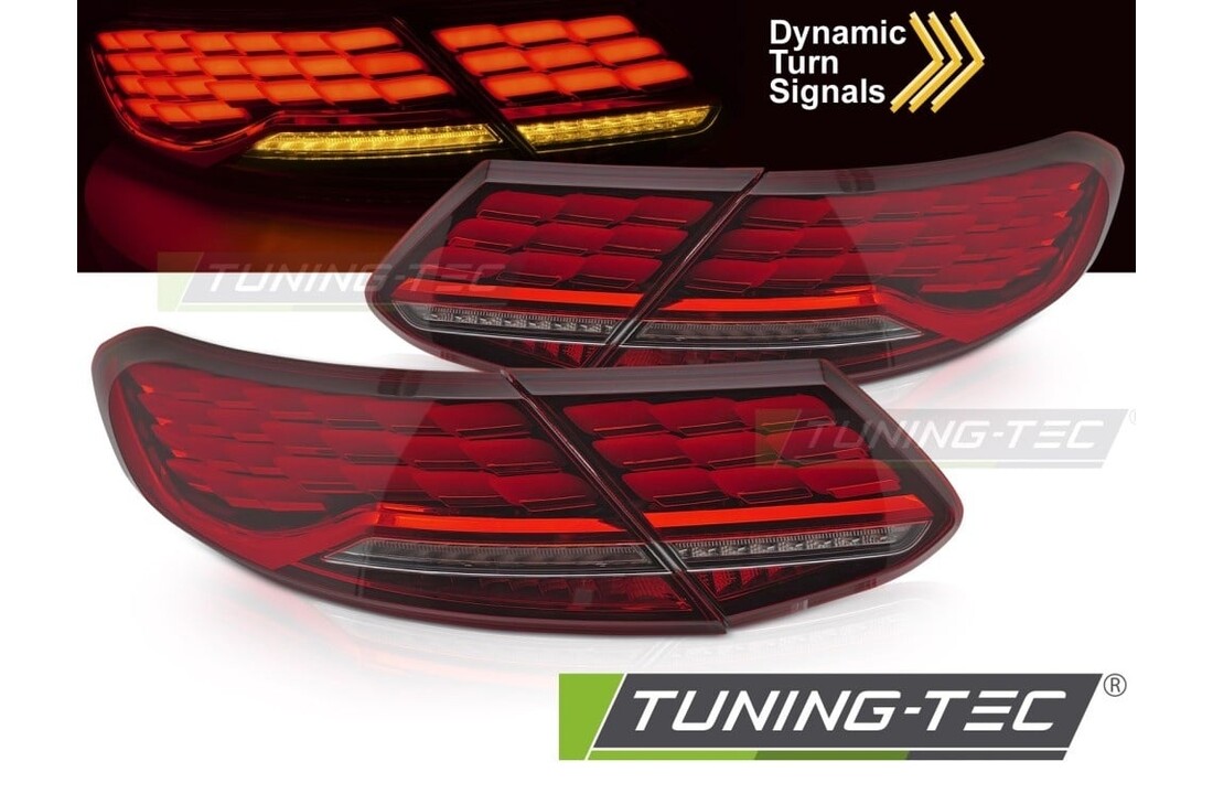 Achterlichten LED Dynamic Rood geschikt voor Mercedes C-Klasse C205 Coupé 15-23