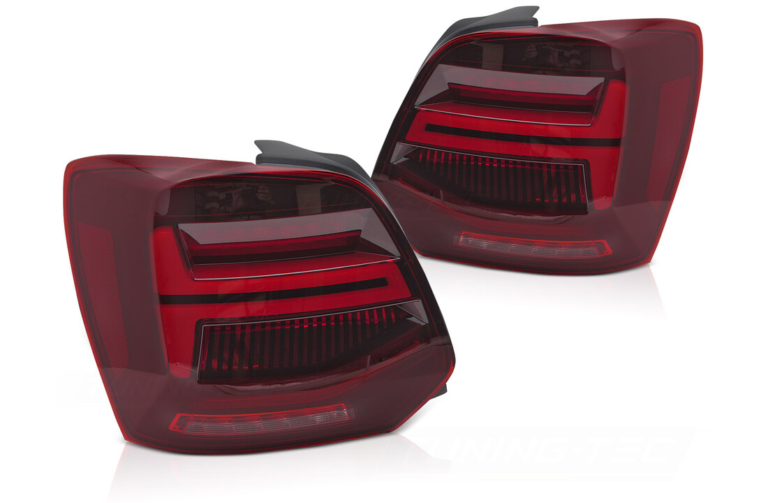 LED Achterlichten met LED Bar Rood geschikt voor VW Polo V 09-17