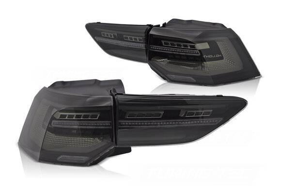 Achterlichten LED Smoke Dynamisch geschikt voor VW Golf 8 2019-2024