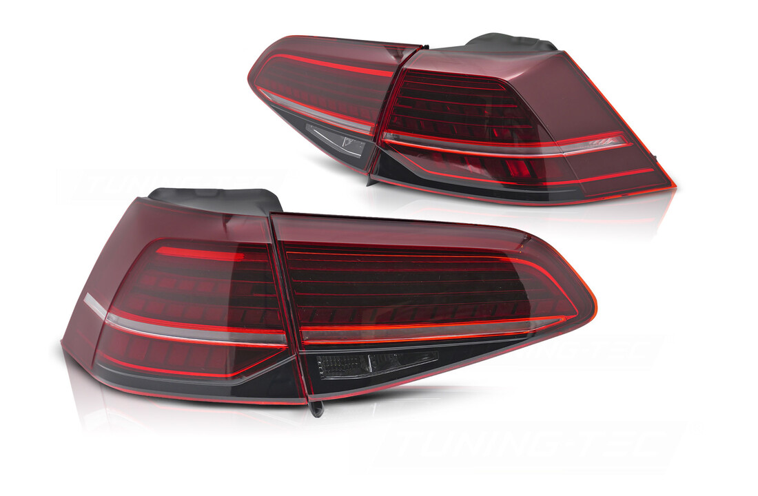 LED Achterlichten Rood LED Dynamisch geschikt voor VW Golf 7 (13-19)