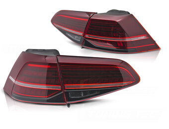 LED Achterlichten Rood LED Dynamisch geschikt voor VW Golf 7 (13-19)