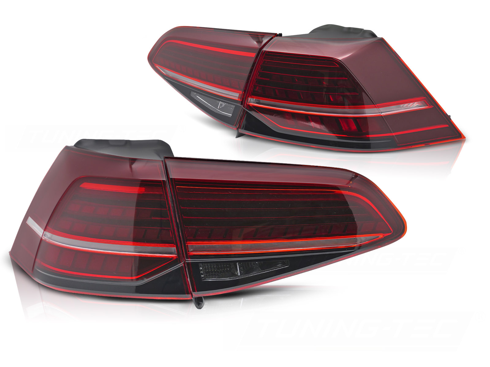 LED Achterlichten Rood LED Dynamisch geschikt voor VW Golf 7 (13-19)