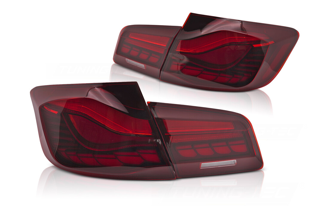 OLED Sequentiële Achterlichten Rood geschikt voor BMW F10 10-16