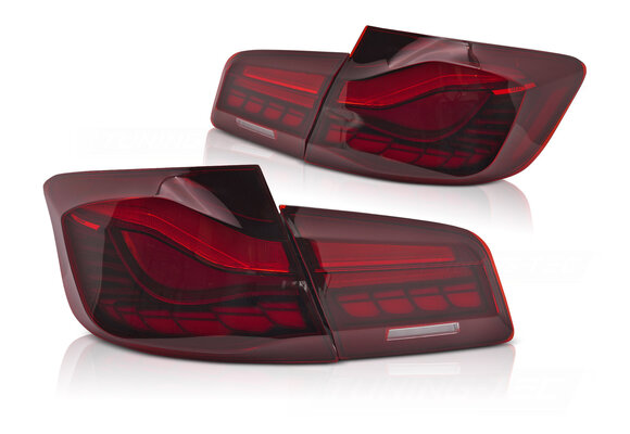 OLED Sequentiële Achterlichten Rood geschikt voor BMW F10 10-16