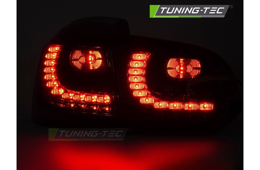 LED Achterlichten Rood Smoke Dynamisch geschikt voor VW Golf 6 08-13