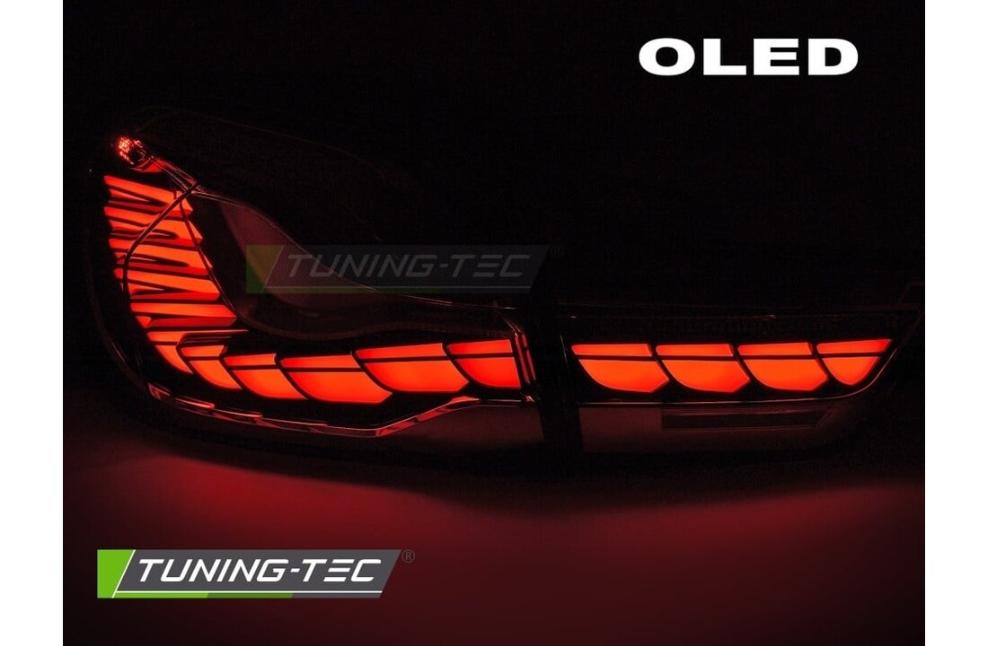 OLED Sequentiële Achterlichten Rood geschikt voor BMW F32 F33 F36 F82 F83 (13-21)