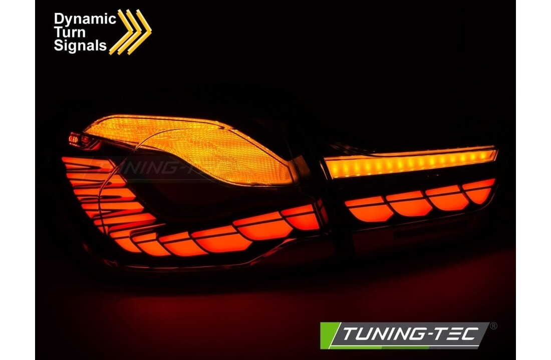 OLED Sequentiële Achterlichten Rood geschikt voor BMW F32 F33 F36 F82 F83 (13-21)