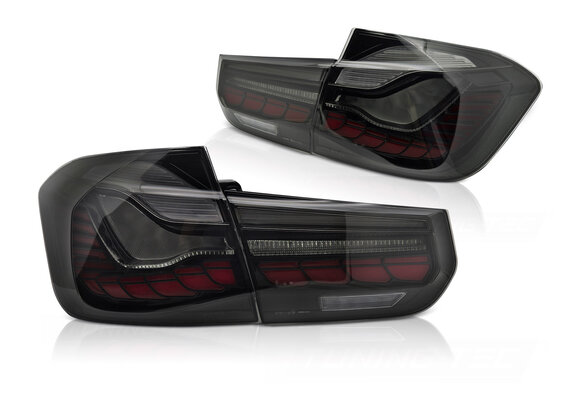 Achterlichten OLED Smoke geschikt voor BMW F30 (11-18)