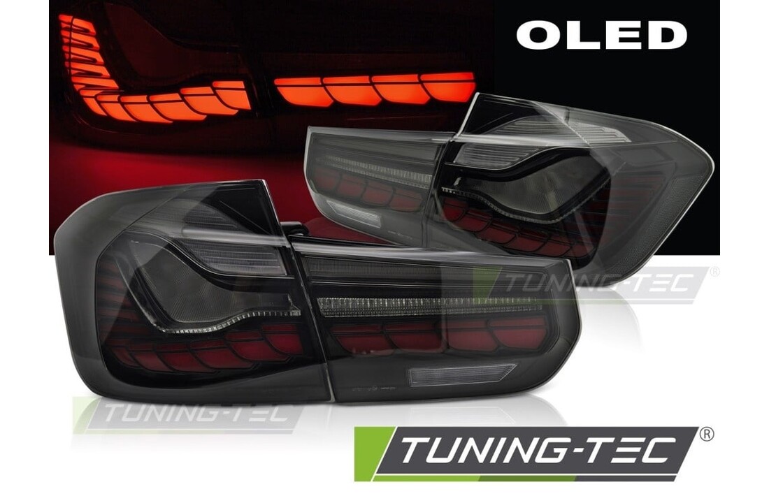 Achterlichten OLED Smoke geschikt voor BMW F30 (11-18)