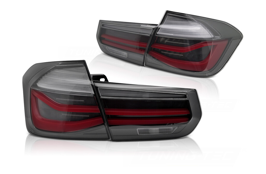 Achterlichten LED BAR Sequentiële Smoke geschikt voor BMW F30 2011-2018