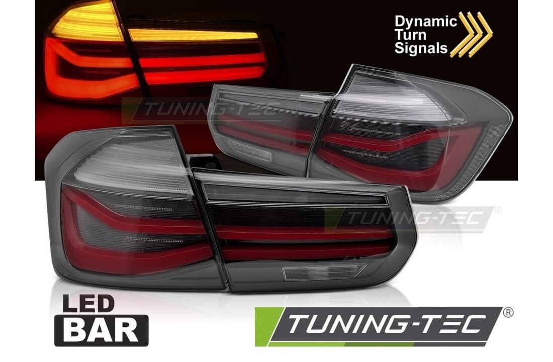 Achterlichten LED BAR Sequentiële Smoke geschikt voor BMW F30 2011-2018