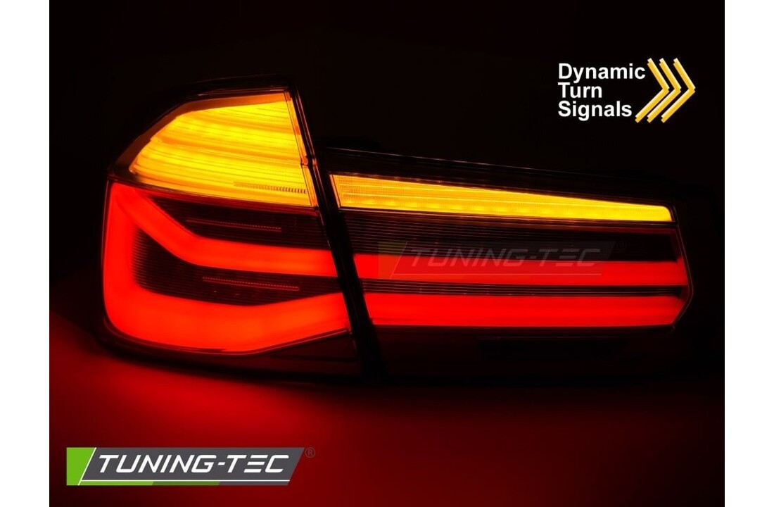 Achterlichten LED BAR Sequentiële Smoke geschikt voor BMW F30 2011-2018