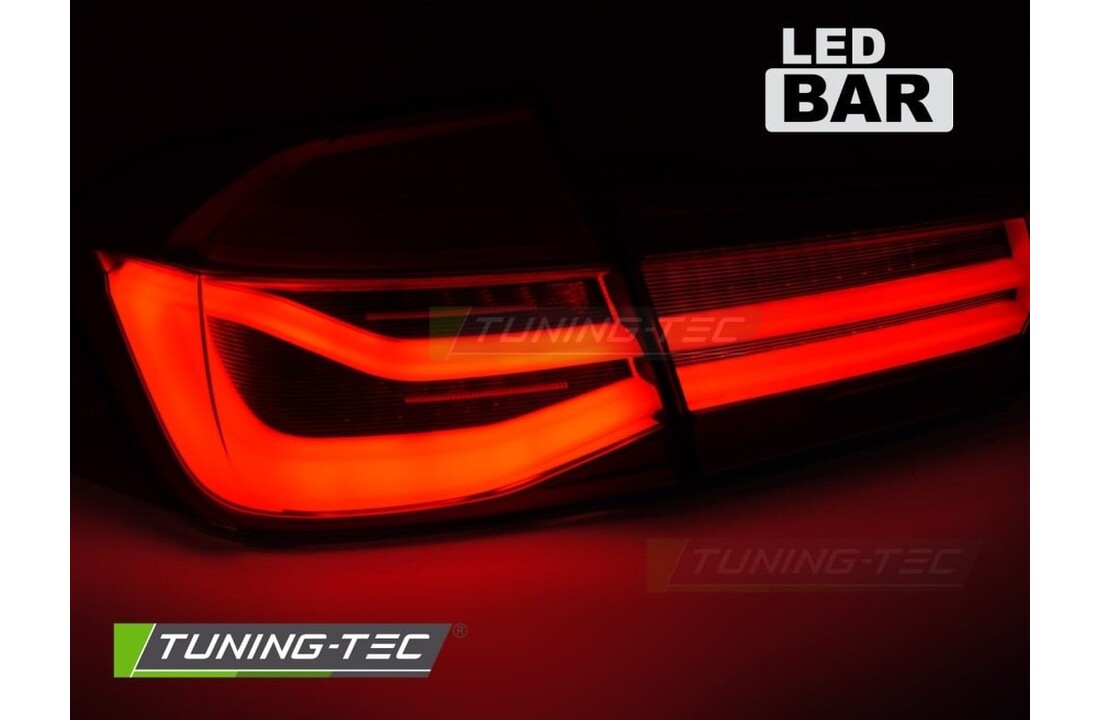 Achterlichten LED BAR Sequentiële Smoke geschikt voor BMW F30 2011-2018