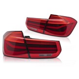 Achterlichten LED BAR Sequentiële Rood geschikt voor BMW F30 2011-2018