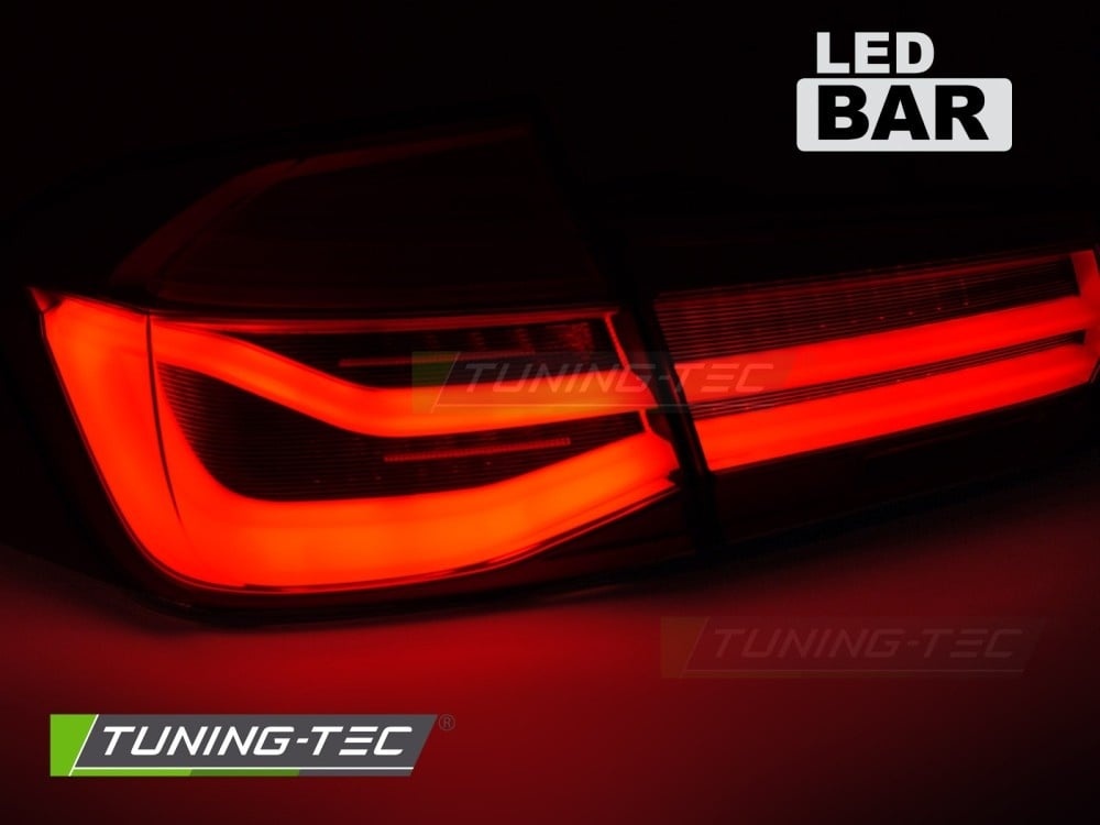 Achterlichten LED BAR Sequentiële Rood geschikt voor BMW F30 2011-2018