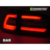 LED Achterlichten Zwart/Rood Dynamisch geschikt voor VW Golf 7 Variant (13-17)