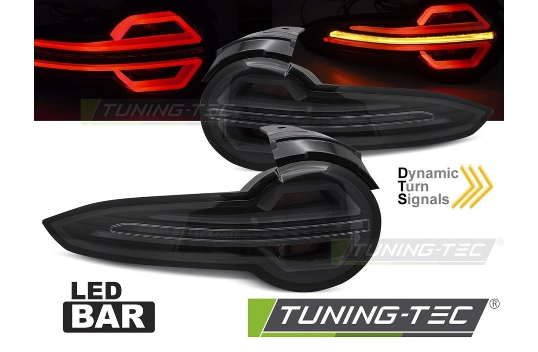 LED Achterlichten Zwart Smoke Dynamisch Knipperlicht geschikt voor Mazda MX5 ND 15-23