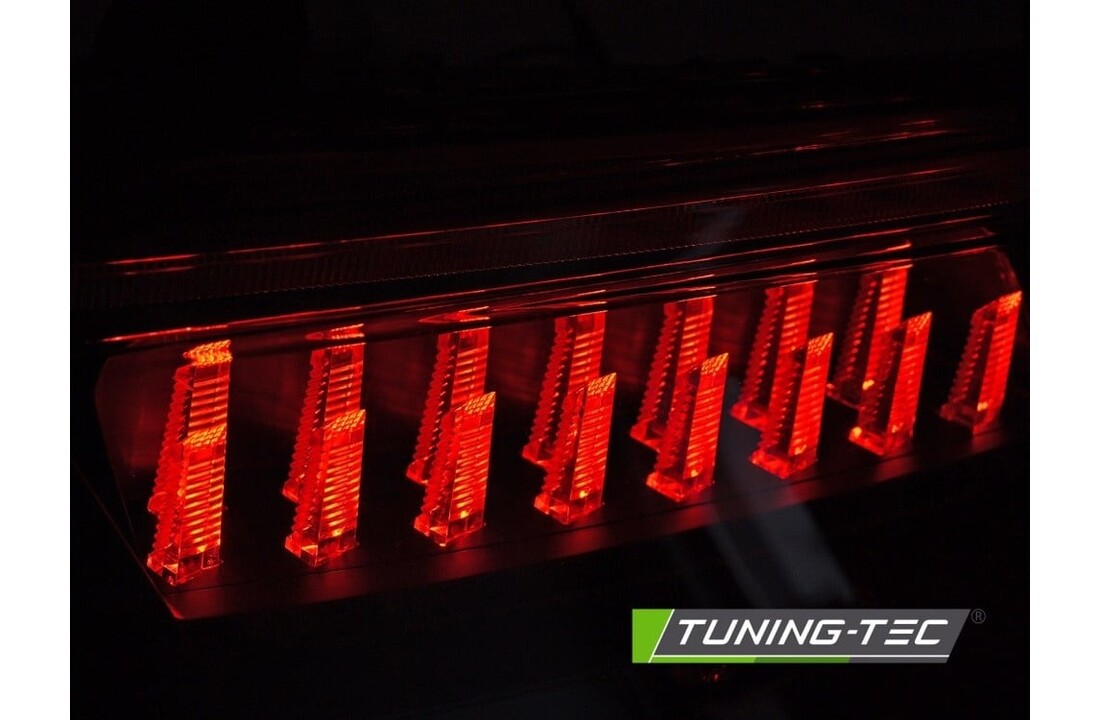 LED Achterlichten Zwart Rood Smoke geschikt voor HONDA CIVIC XI 21- HATCHBACK