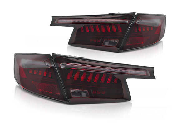 Achterlichten LED Rood Rook geschikt voor Honda Civic XI (2021-) Hatchback