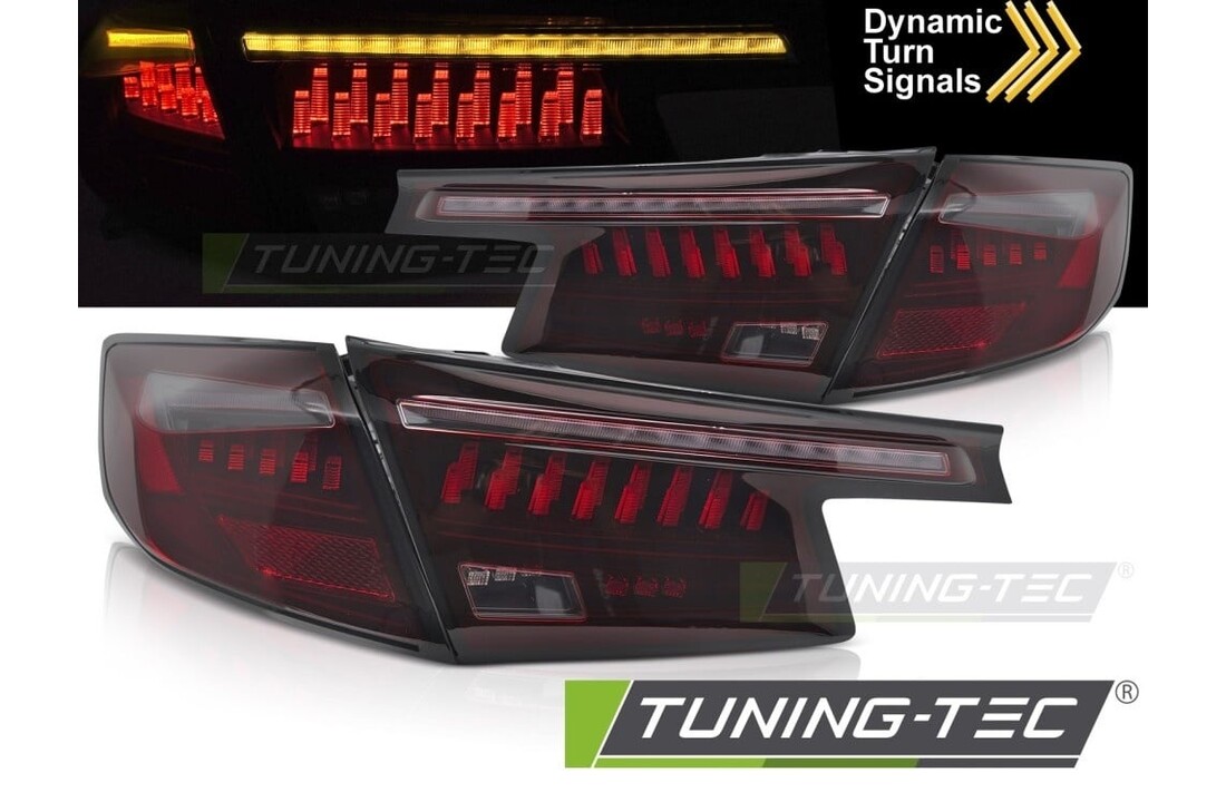 Achterlichten LED Rood Rook geschikt voor Honda Civic XI (2021-) Hatchback