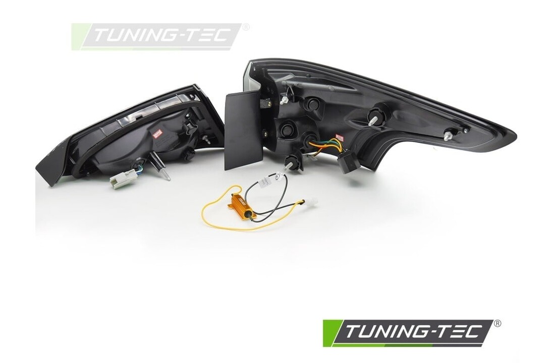 Achterlichten LED Rood Smoke Dynamisch geschikt voor Ford Focus MK3 Stationwagon 11-18