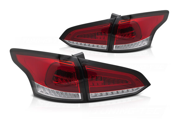 LED Achterlichten Rood Wit Sequentiële geschikt voor Ford Focus MK3 SW 11-18