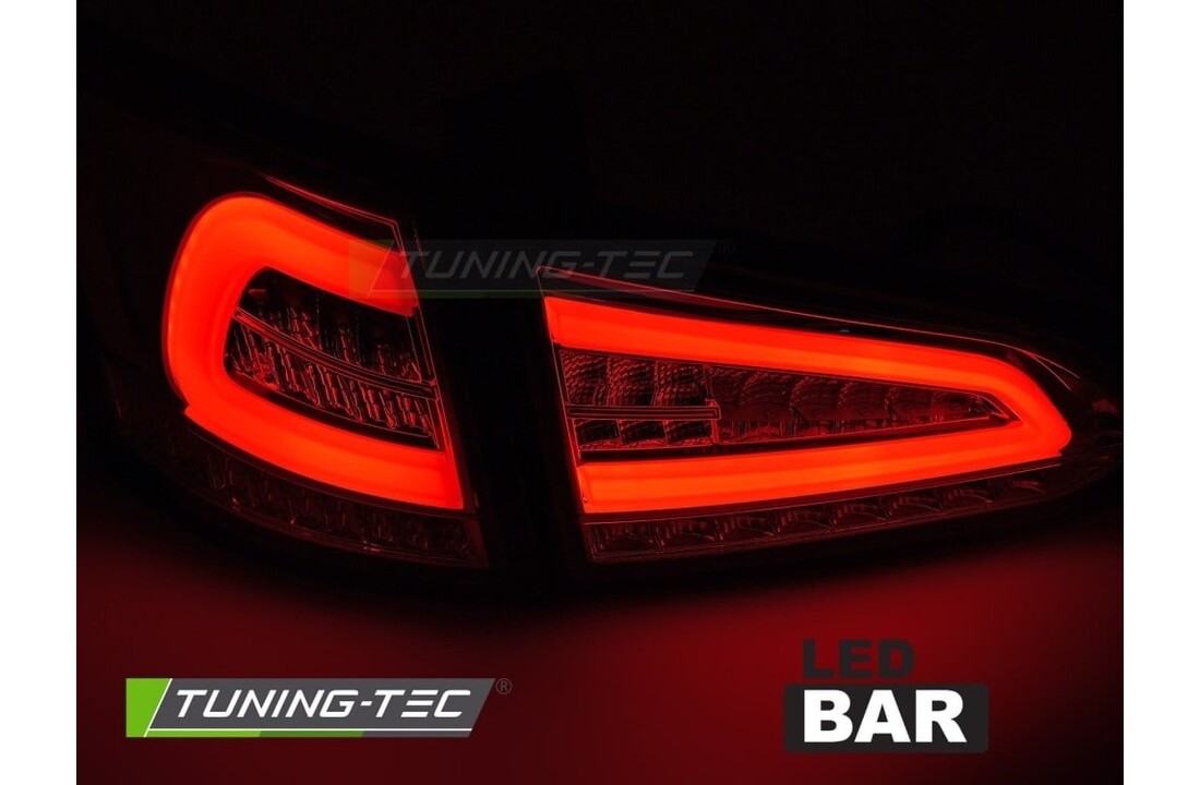 LED Achterlichten Zwart Dynamisch Knipperlicht geschikt voor Ford Focus MK3 SW 11-18