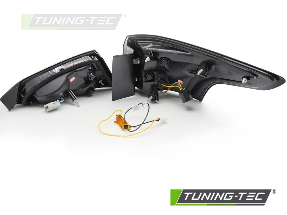 Achterlichten LED Chroom Sequentieel geschikt voor Ford Focus MK3 SW (11-18)