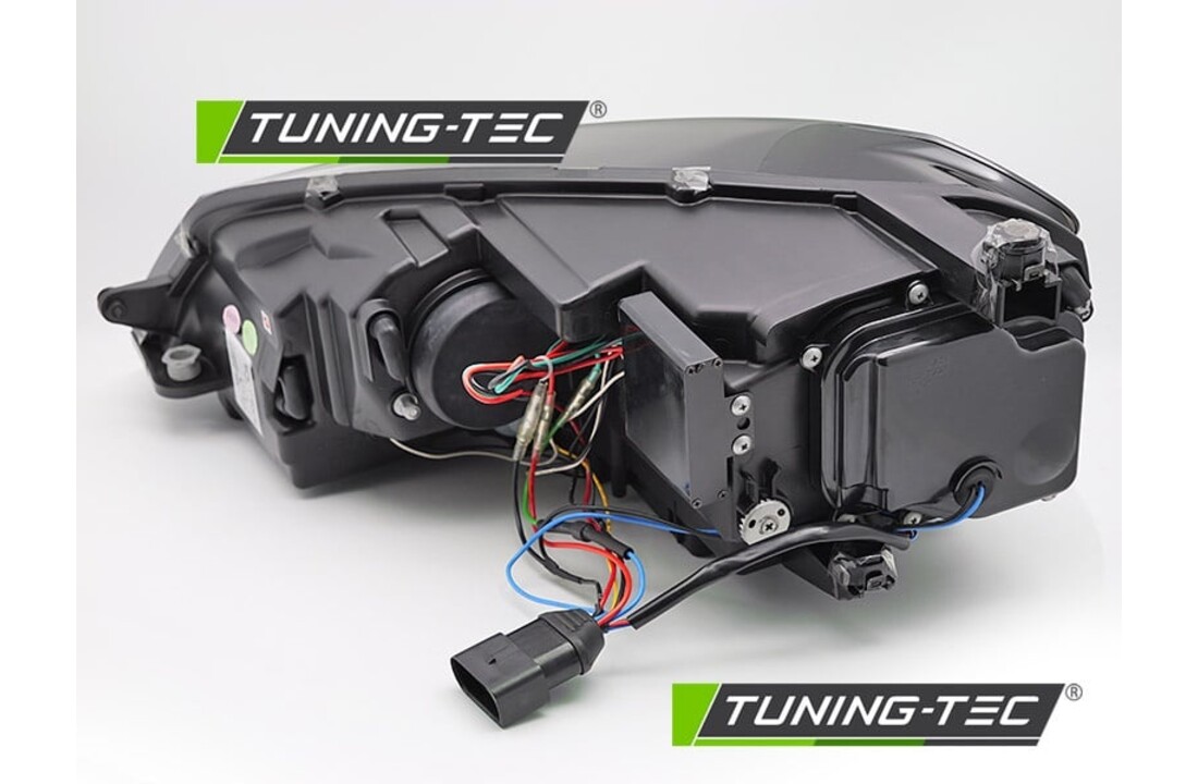 Koplampen geschikt voor VW Golf 7 hatchback/station 2013-2017 zwart/rood