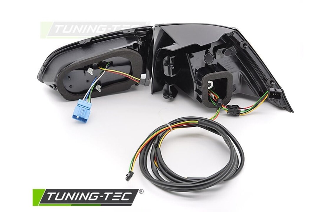 LED Achterlichten Zwart Sequentieel geschikt voor VW Golf 7 Variant 2017-2019