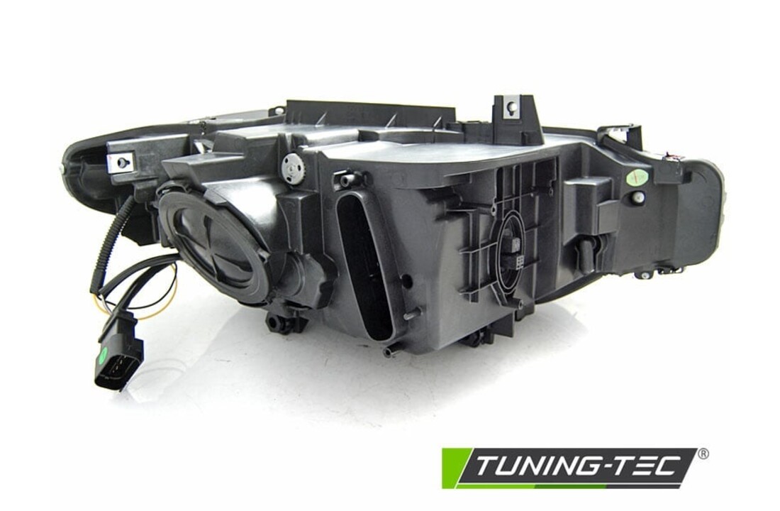 Koplampen Xenon geschikt voor BMW F30/F31 10.11–05.15 Angel Eyes zwart