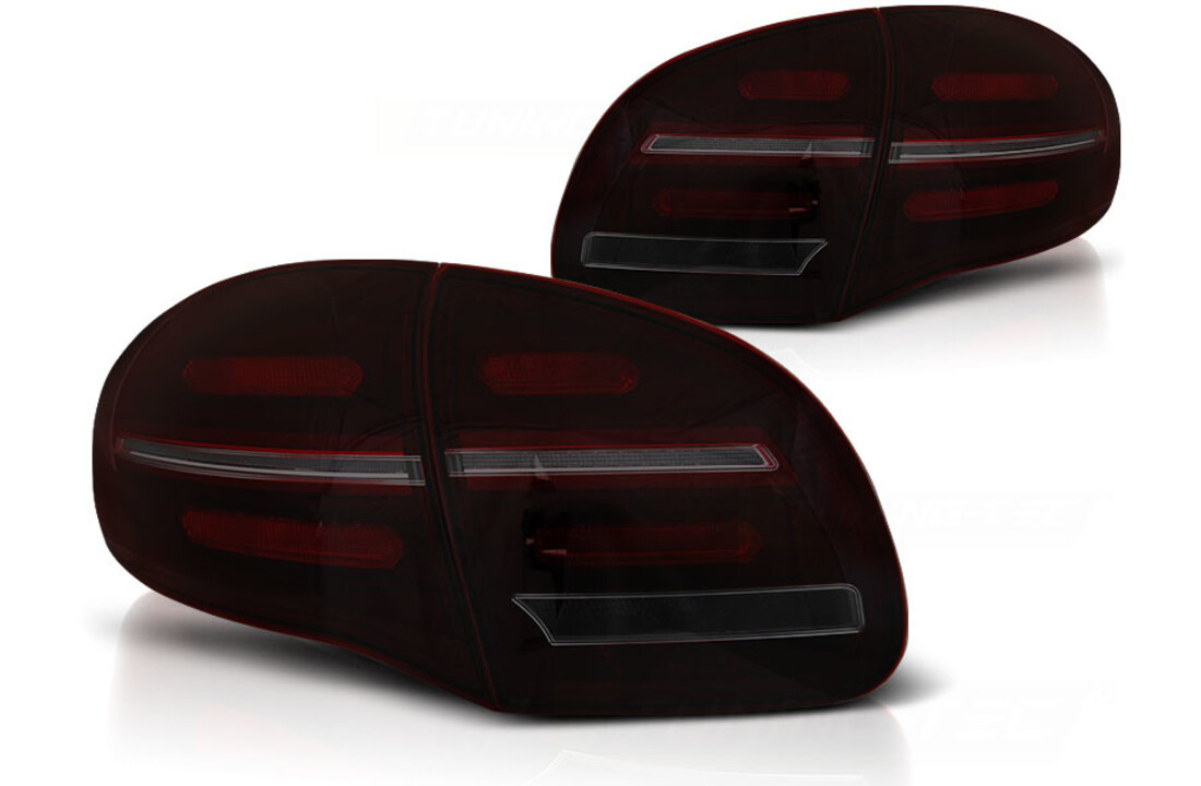 Achterlichten geschikt voor Porsche Cayenne 10-15 – rood smoke