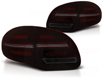 Achterlichten geschikt voor Porsche Cayenne 10-15 – rood smoke