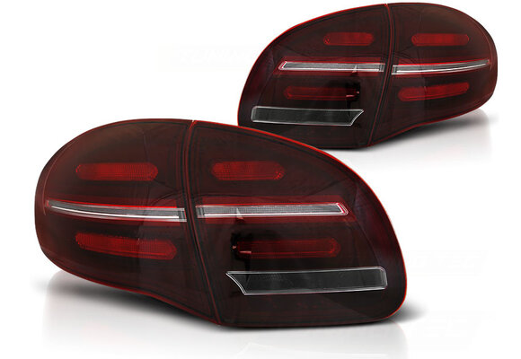 Achterlichten geschikt voor Porsche Cayenne 10-15 rood wit