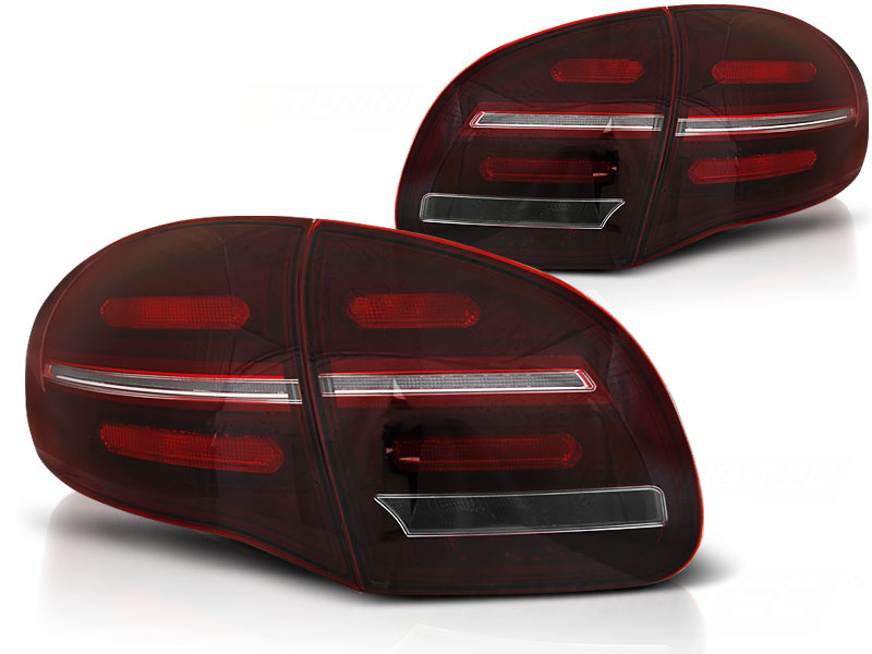 Achterlichten geschikt voor Porsche Cayenne 10-15 rood wit
