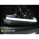 Koplampen met parkeerlicht geschikt voor Toyota Land Cruiser 120 03-09 chroom