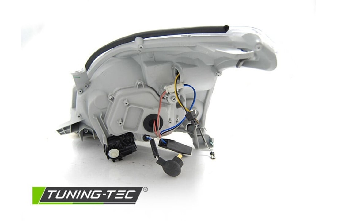 Koplampen met parkeerlicht geschikt voor Toyota Land Cruiser 120 03-09 chroom