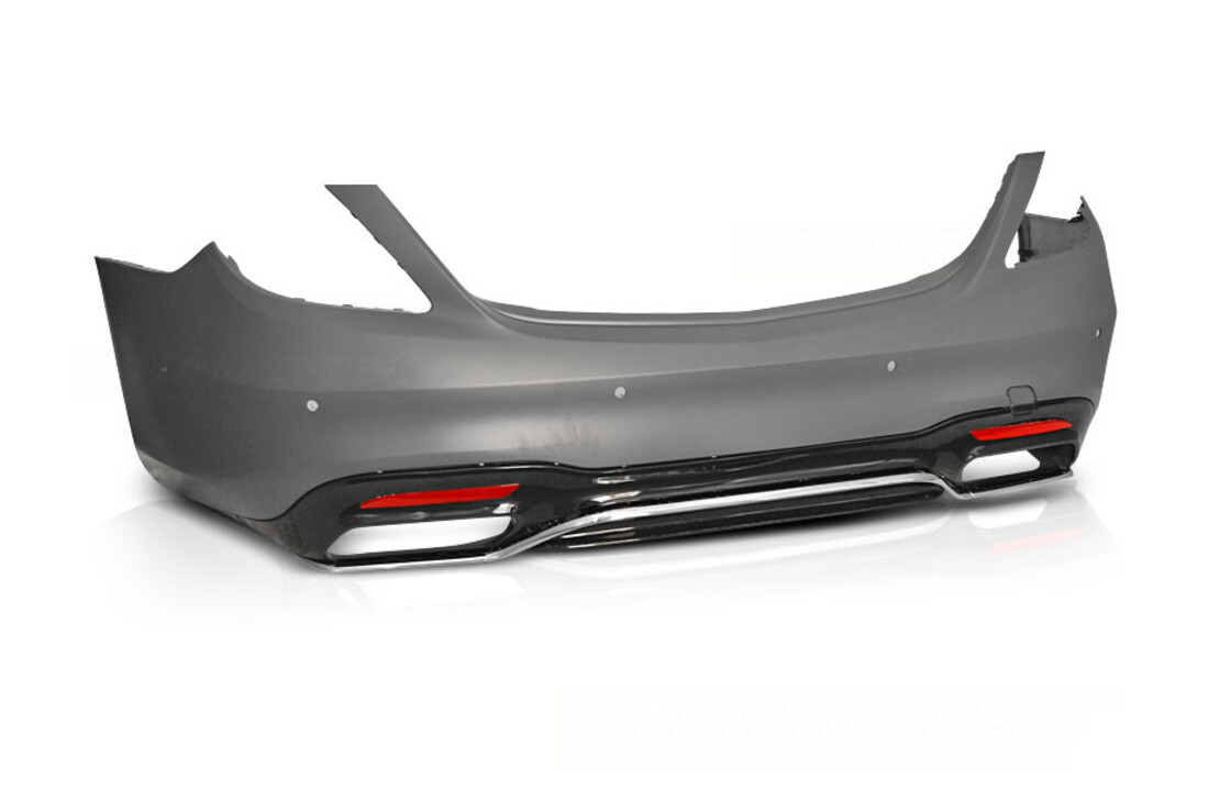 Achterbumper geschikt voor Mercedes S-Klasse W222 vanaf 2018 - sport PDC