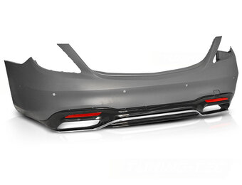 Achterbumper geschikt voor Mercedes S-Klasse W222 vanaf 2018 - sport PDC