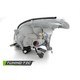 Koplampen met parkeerlicht geschikt voor Toyota Land Cruiser 120 03-09 zwart