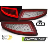 Achterlichten geschikt voor Porsche 911 997 04-09 - rood wit